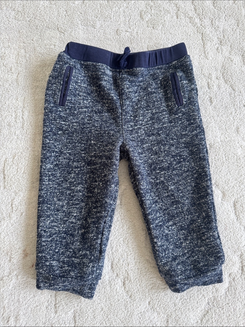 Toddler Navy Heather Pull-On Jogger Pants